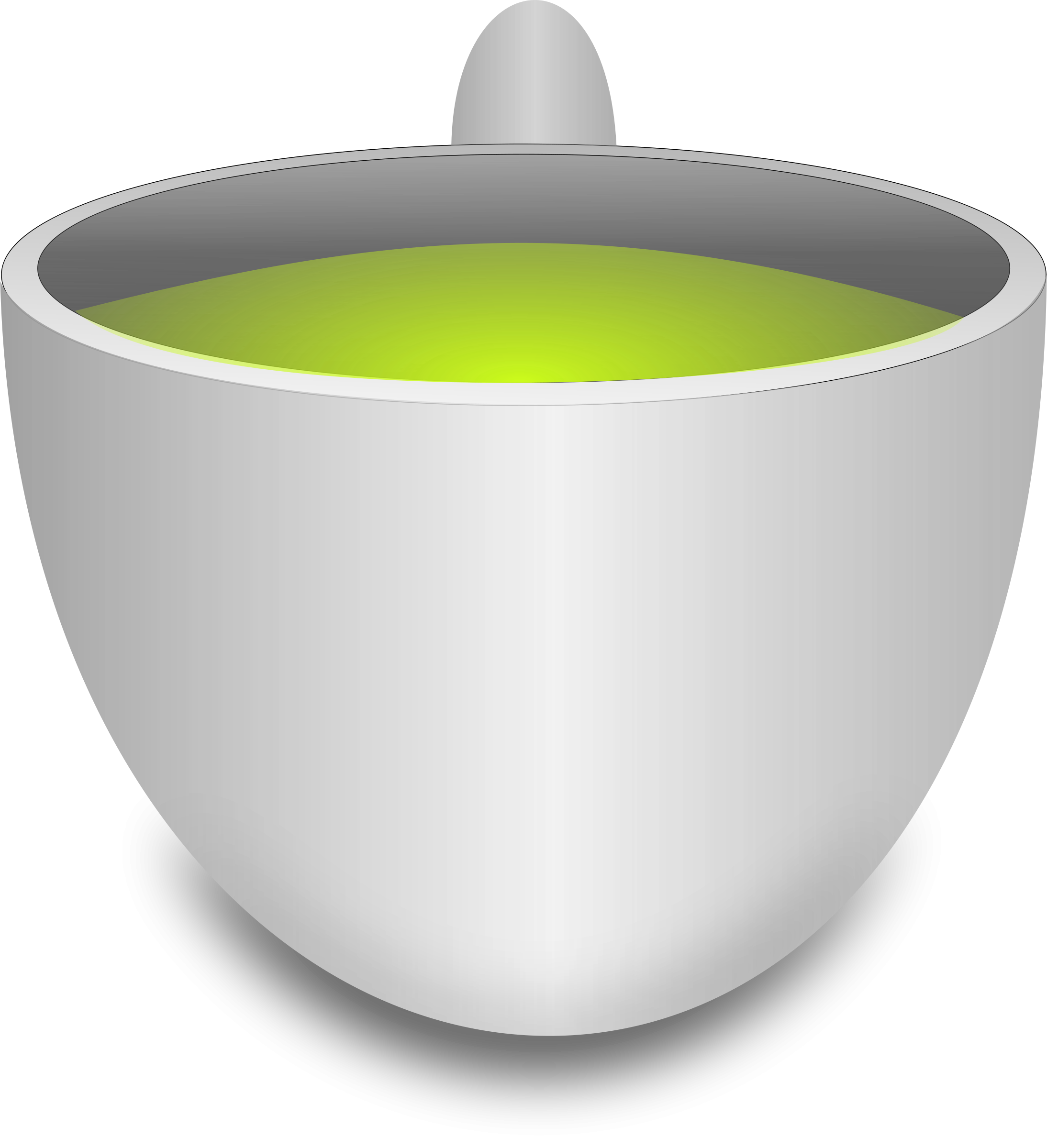 Cangkir teh hijau